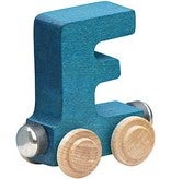 Nametrain Bright Color Letter F
