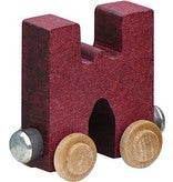 Nametrain Bright Color Letter W